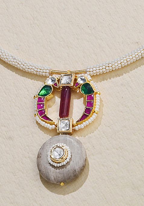 Gold Plated Enchanted Halo Necklace