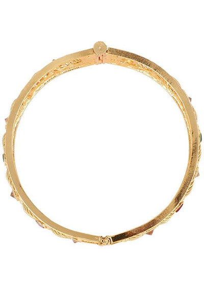Gold Plated Artificial Stone Bangles