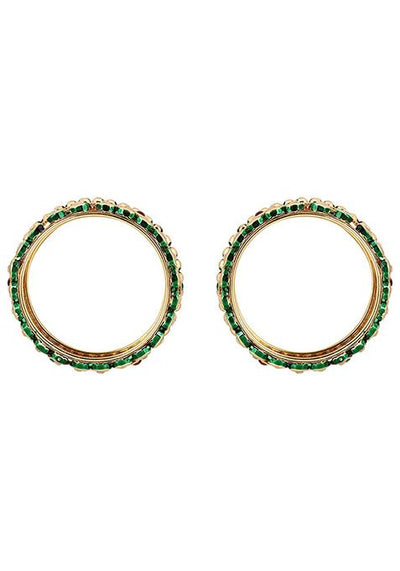 Gold Plated Artificial Stone Bead Bangles