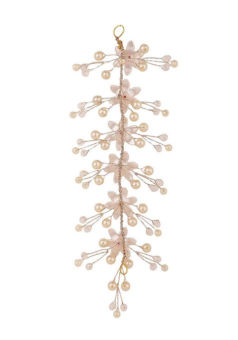 White Pearl Hair Accessory