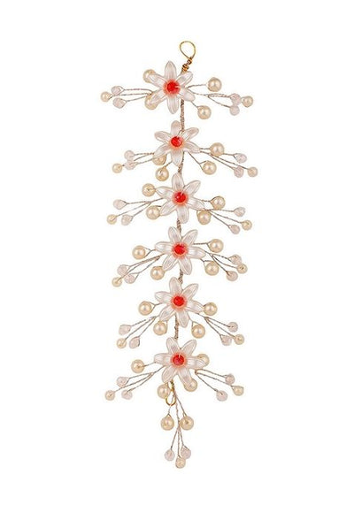 White Pearl Hair Accessory