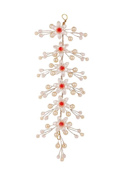 White Pearl Hair Accessory