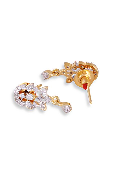 Gold Plated Cubic Zircon American Diamond Mangalsutra