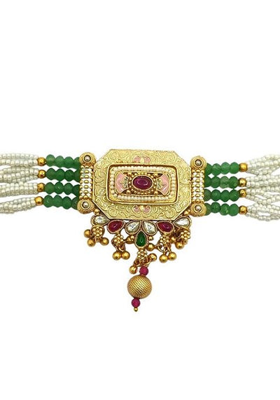Gold Plated Necklace Set