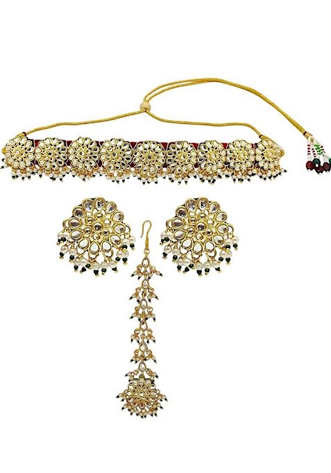 Gold Plated Necklace Set