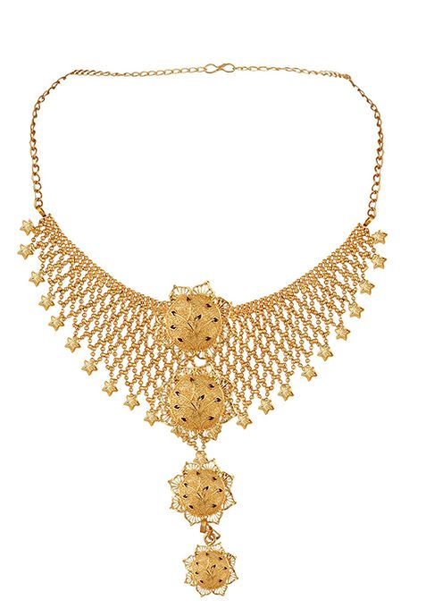 Gold Plated Necklace Set