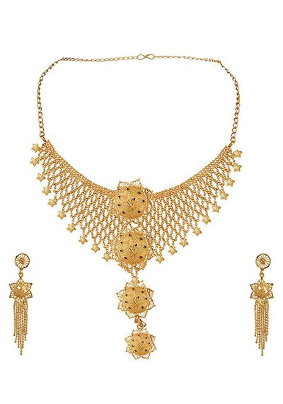 Gold Plated Necklace Set