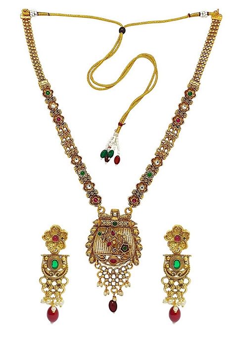 Gold Plated Necklace Set