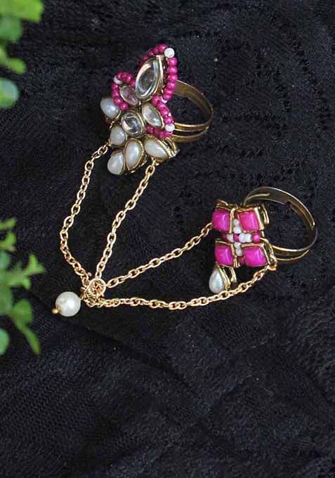 Pink Elegant Mulberry Ring