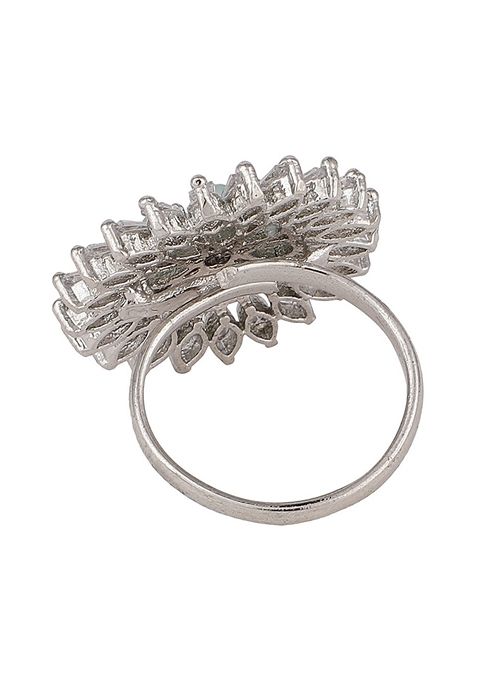 Pink American Diamond Ring