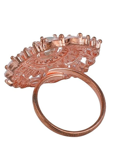 Green American Diamond Ring