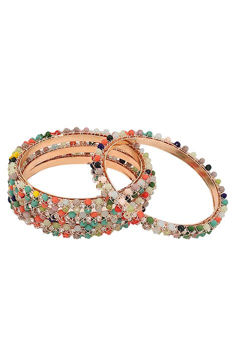Multicolour Bead Bangles